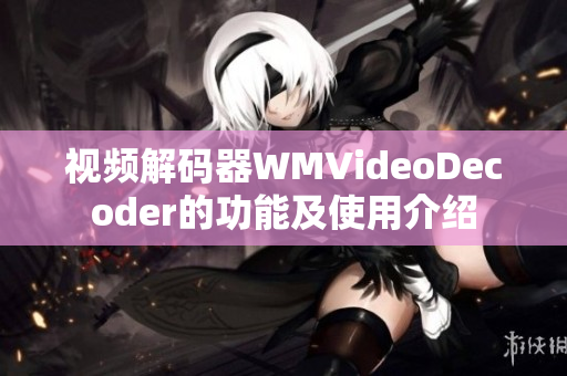 视频解码器WMVideoDecoder的功能及使用介绍