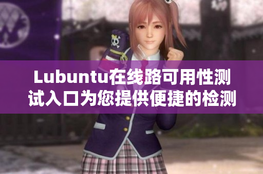 Lubuntu在线路可用性测试入口为您提供便捷的检测服务