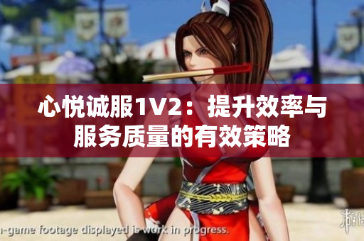 心悦诚服1V2：提升效率与服务质量的有效策略