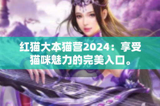 红猫大本猫营2024：享受猫咪魅力的完美入口。