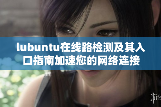 lubuntu在线路检测及其入口指南加速您的网络连接