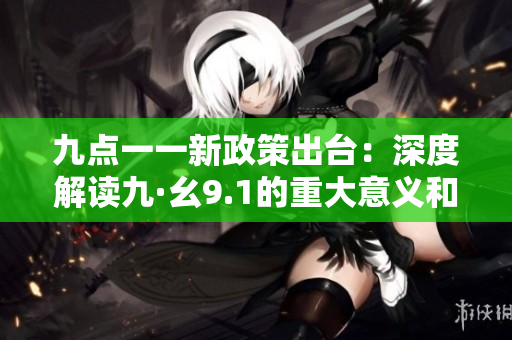 九点一一新政策出台：深度解读九·幺9.1的重大意义和影响