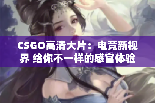 CSGO高清大片：电竞新视界 给你不一样的感官体验