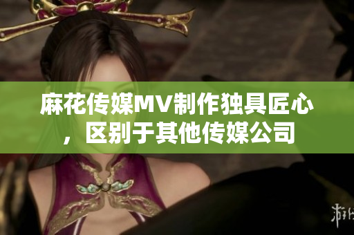 麻花传媒MV制作独具匠心，区别于其他传媒公司
