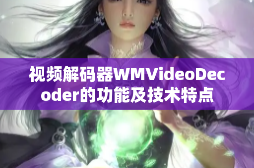 视频解码器WMVideoDecoder的功能及技术特点