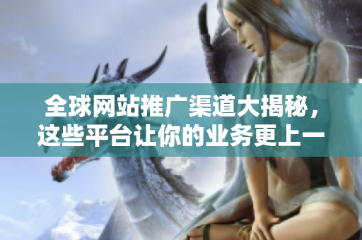 全球网站推广渠道大揭秘，这些平台让你的业务更上一层楼
