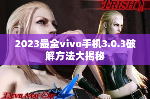 2023最全vivo手机3.0.3破解方法大揭秘