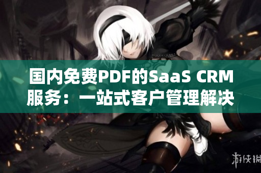 国内免费PDF的SaaS CRM服务：一站式客户管理解决方案