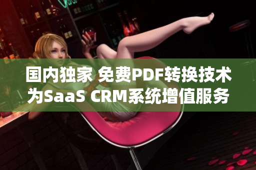 国内独家 免费PDF转换技术为SaaS CRM系统增值服务