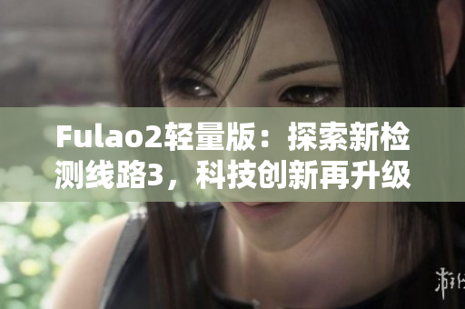 Fulao2轻量版：探索新检测线路3，科技创新再升级