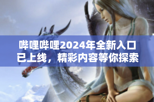 哔哩哔哩2024年全新入口已上线，精彩内容等你探索