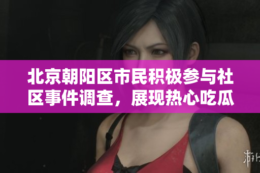 北京朝阳区市民积极参与社区事件调查，展现热心吃瓜精神
