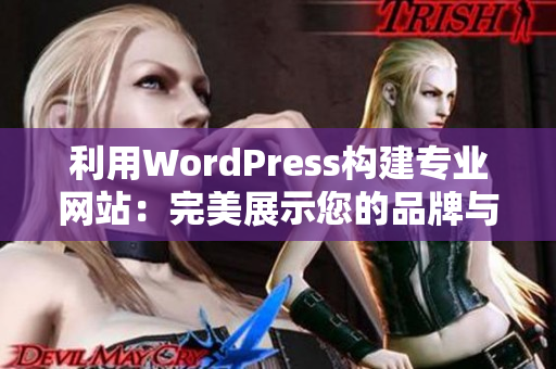利用WordPress构建专业网站：完美展示您的品牌与业务