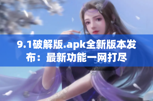 9.1破解版.apk全新版本发布：最新功能一网打尽