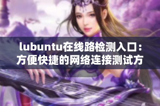 lubuntu在线路检测入口：方便快捷的网络连接测试方法