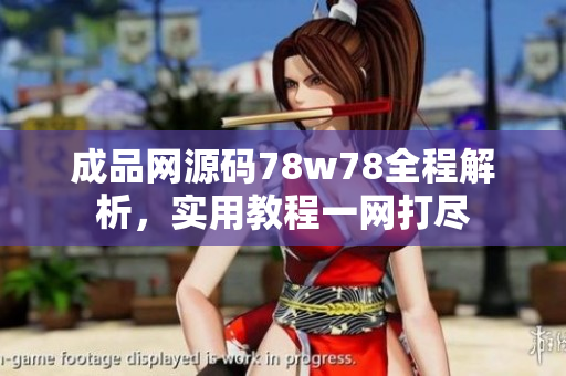 成品网源码78w78全程解析，实用教程一网打尽