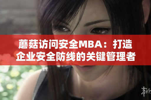 蘑菇访问安全MBA：打造企业安全防线的关键管理者