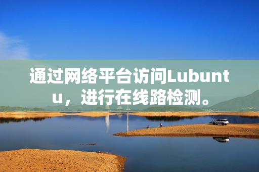 通过网络平台访问Lubuntu，进行在线路检测。