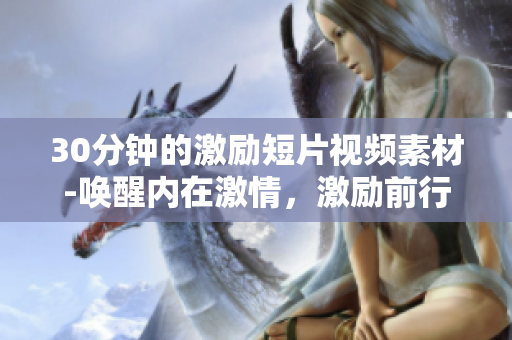 30分钟的激励短片视频素材-唤醒内在激情，激励前行！